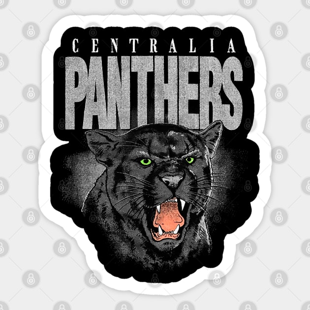 Centralia Panthers Sticker by nicklower